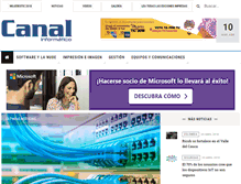 Tablet Screenshot of canalinformatico.net